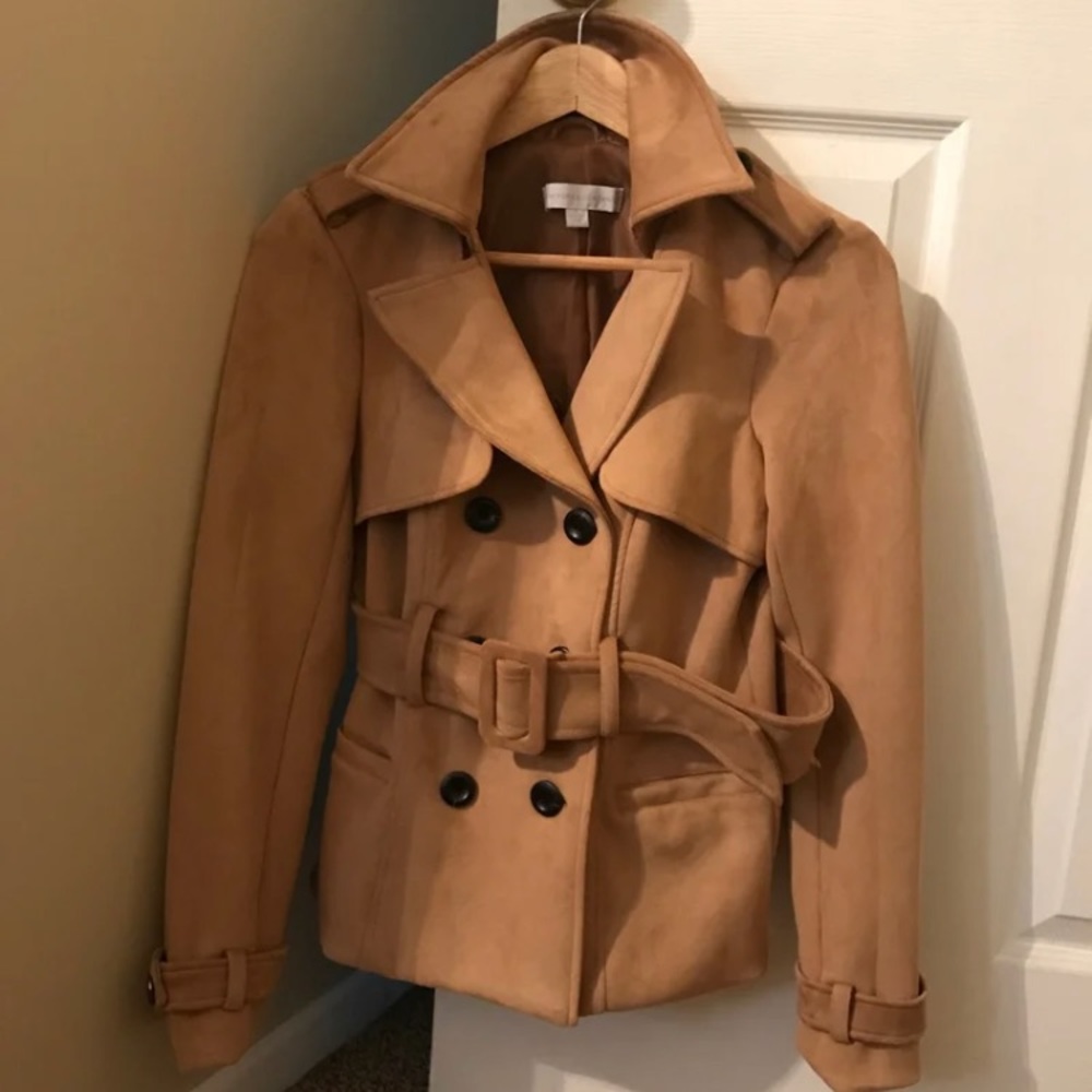 Suede peacoat (XS)